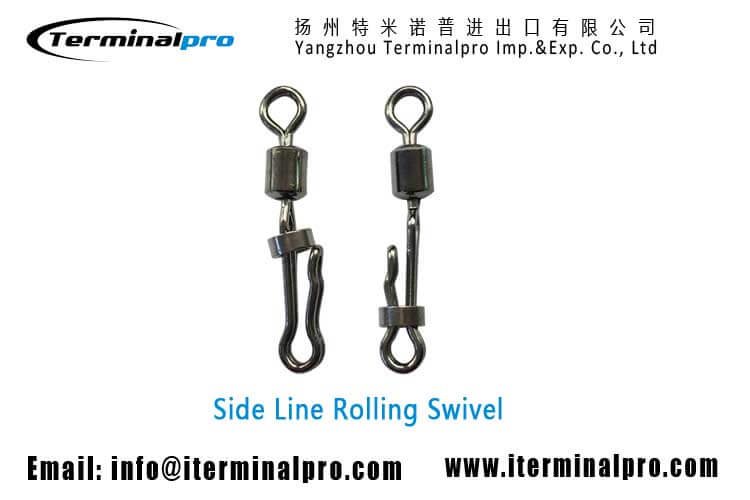 Side-line-rolling-swivel-fishing-swivel-fishing-snap-fishing-accessorie-terminal-tackle