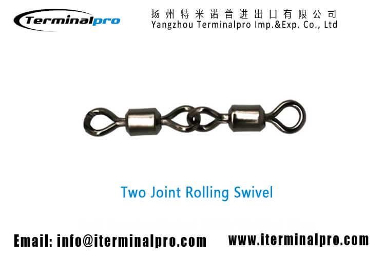 Two-joint-rolling-swivels-Terminal-Tackle-Fishing-Accessories-Connector