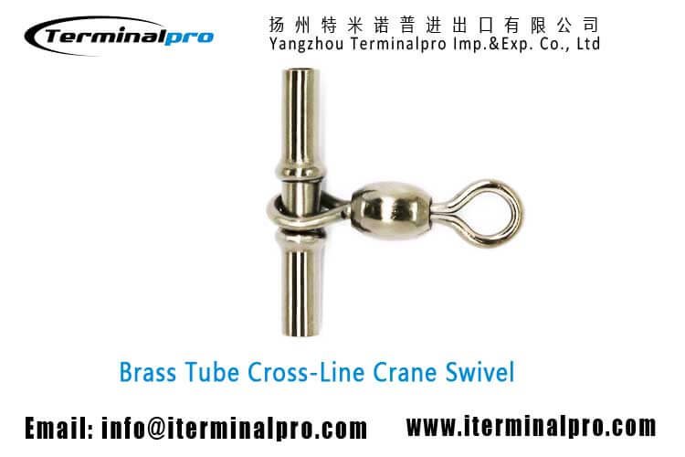 brass-tube-Cross-line-Crane-Swivel-fishing-swivel-fishing-snap-fishing-accessories-terminal-tackle
