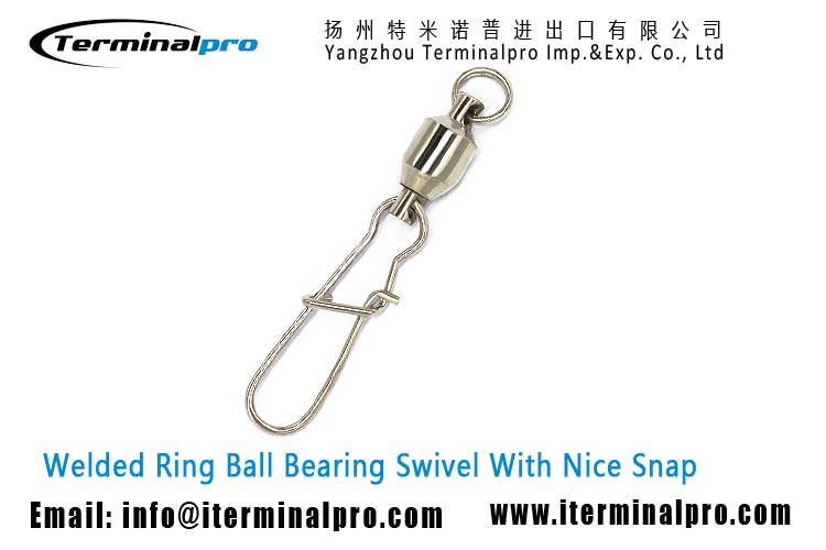 welded-ring-ball-bearing-swivel-with-nice-snap-fishing-swivel-snap-fishing-accessory-terminal-tackle-TERMINALPRO