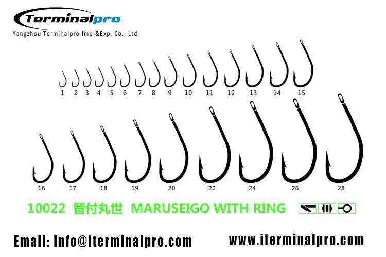 10022-MARUSEIGO-WITH-RIGH-high-carbon-steel-freshwater-fishing-hook