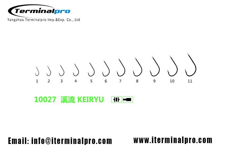 10027-KEIRYU-high-carbon-steel-freshwater-fishing-hook