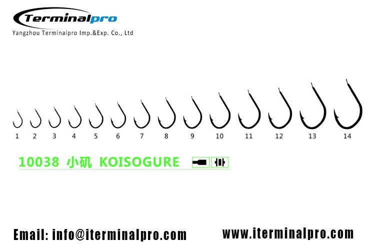 10038-KOISOGURE-high-carbon-steel-freshwater-fishing-hook