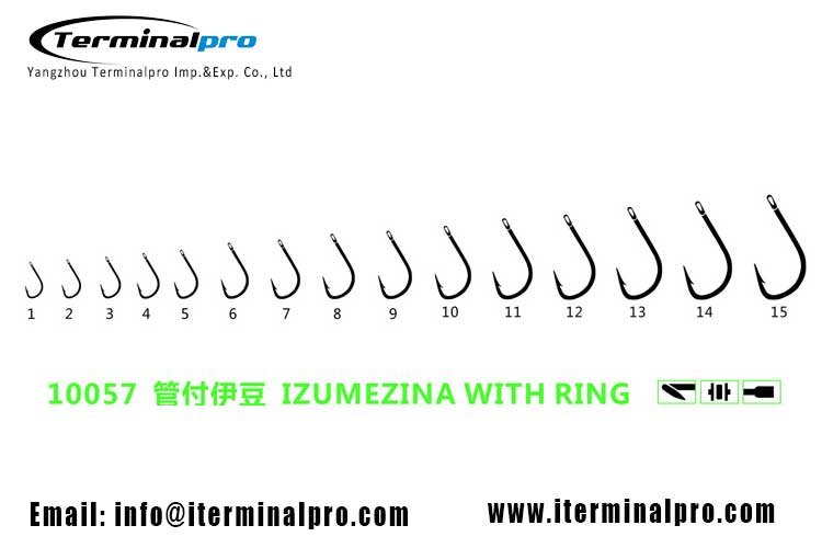 10057-IZUMEZINA-WITH-RING-HIGH-CARBON-STEEL-FRESHWATER-FISHING-HOOK