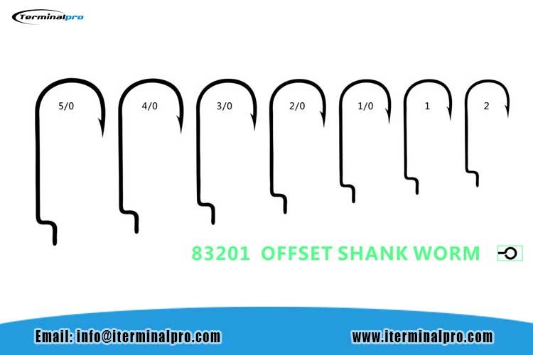 83201-OFFSET-SHANK-WORM-HOOK