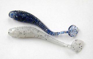 what are soft plastic bait made of